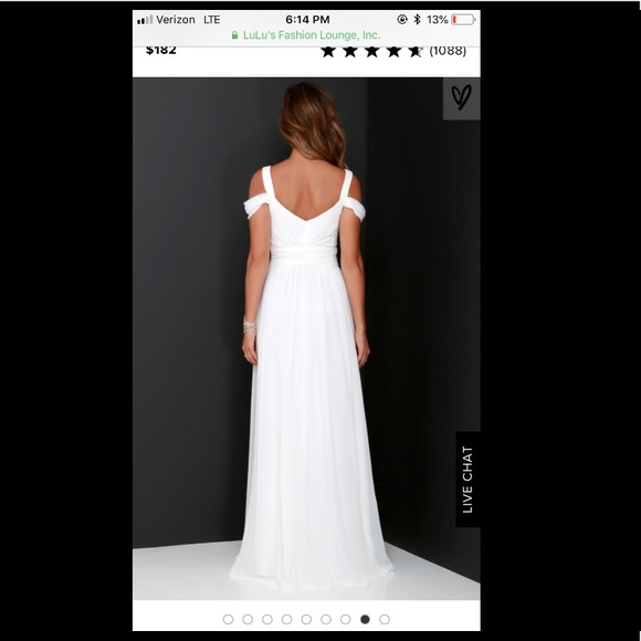 Lulu’s ocean of elegance dress - Picture 4 of 8